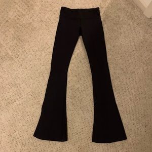 Splits59 Black XS Flare Workout Pants